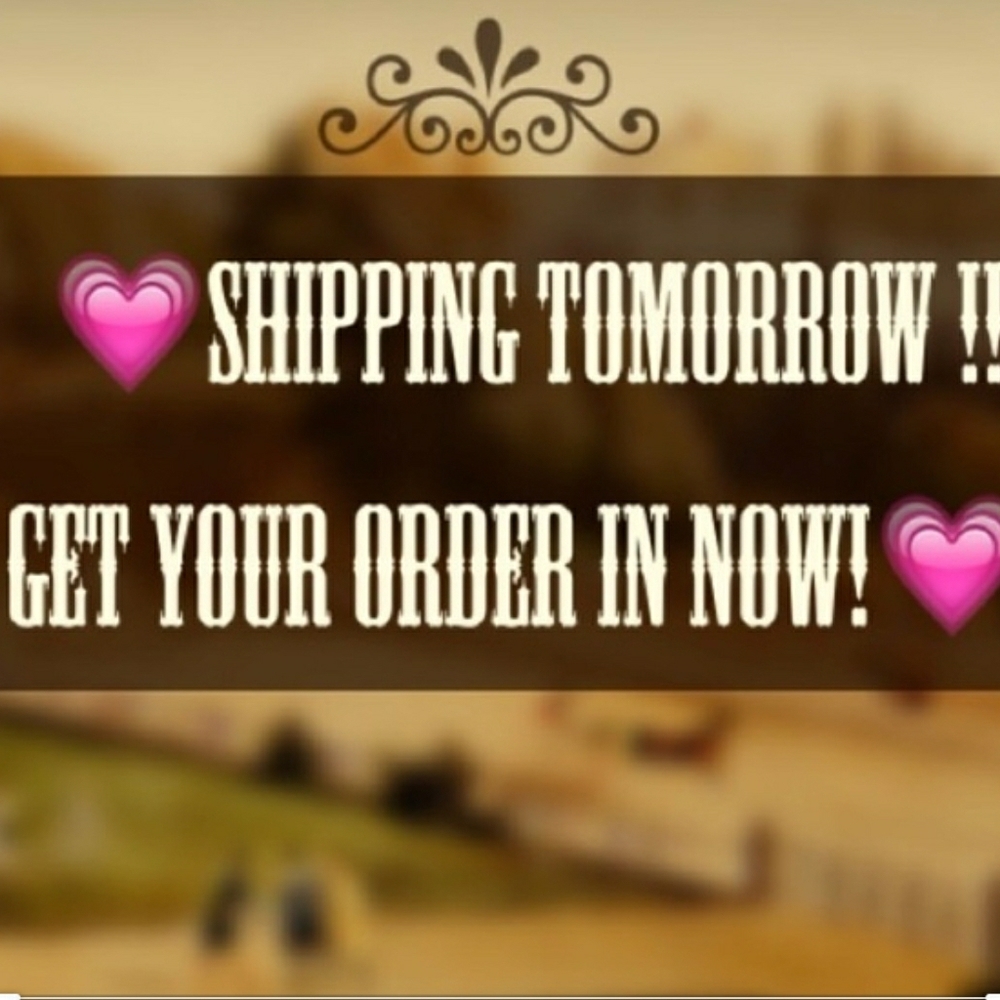 All orders tonight going out Friday Nov. 20th 2020